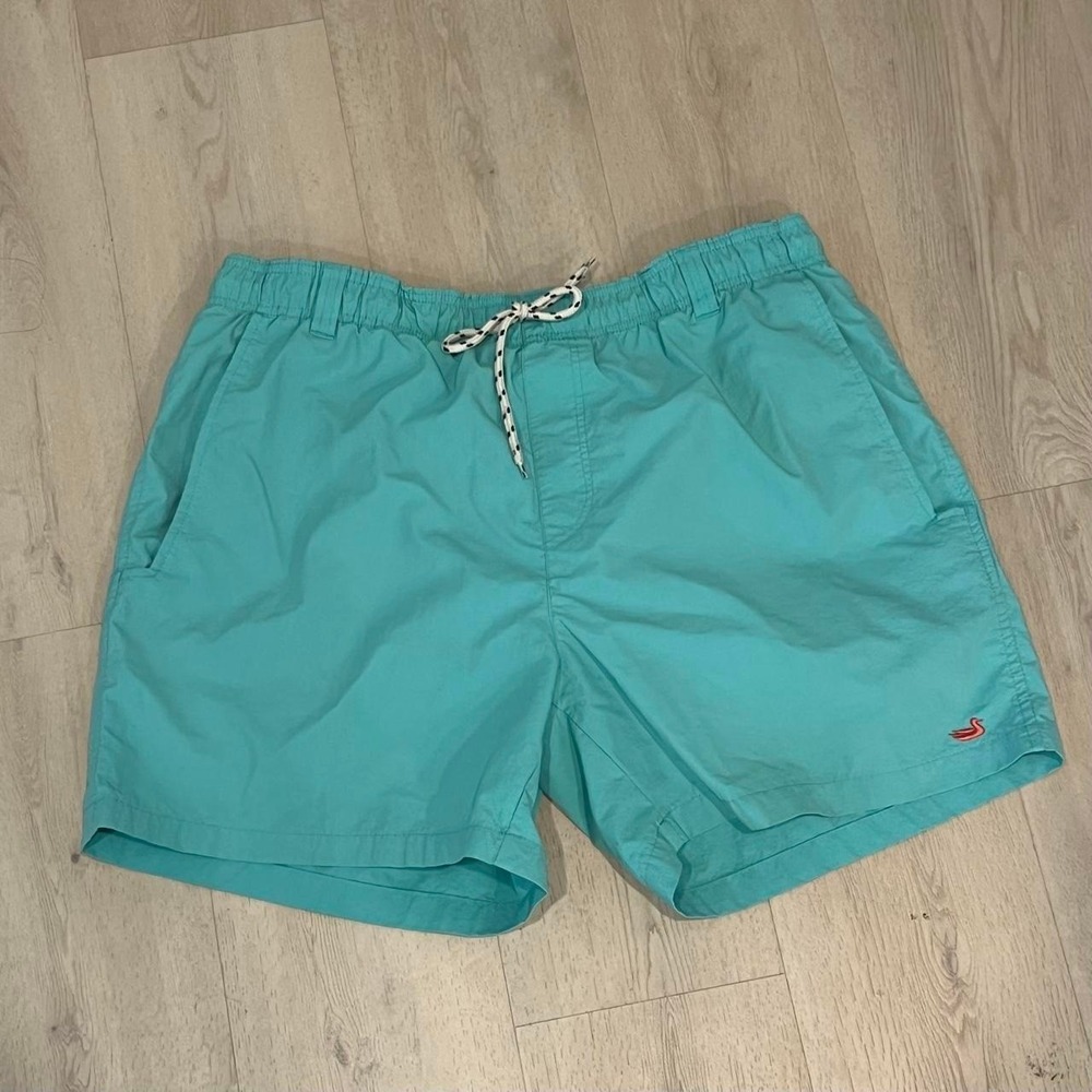 Southern Marsh mens blue 5" shorts size M swimwear beachwear summer prep